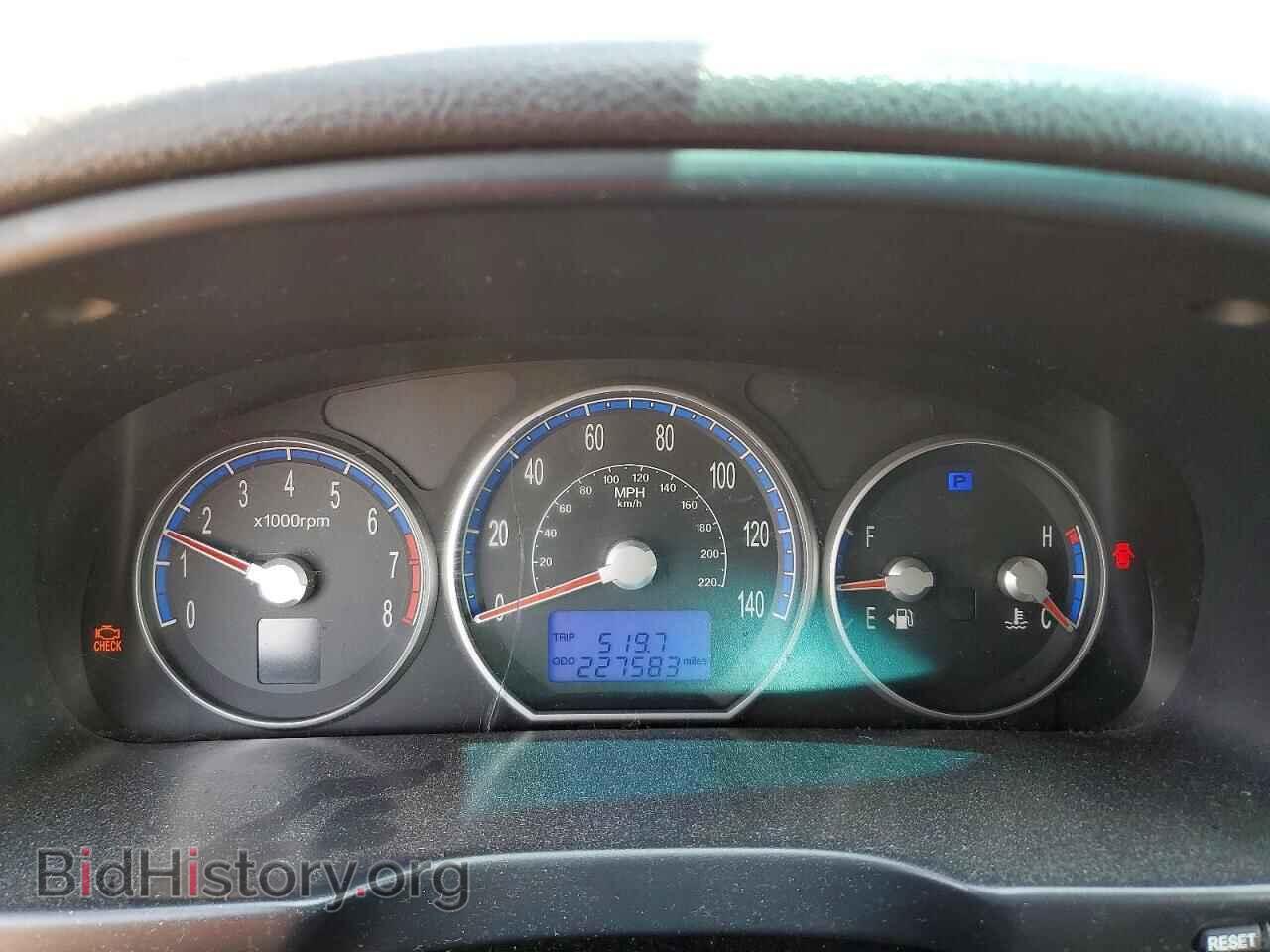 2008 HYUNDAI SANTA FE - VIN: 5NMSG73D28H154894 - Фото 9