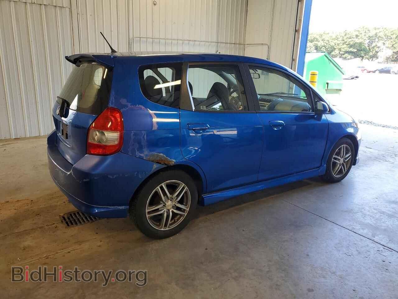 2007 HONDA FIT - VIN: JHMGD38607S053453 - Фото 3