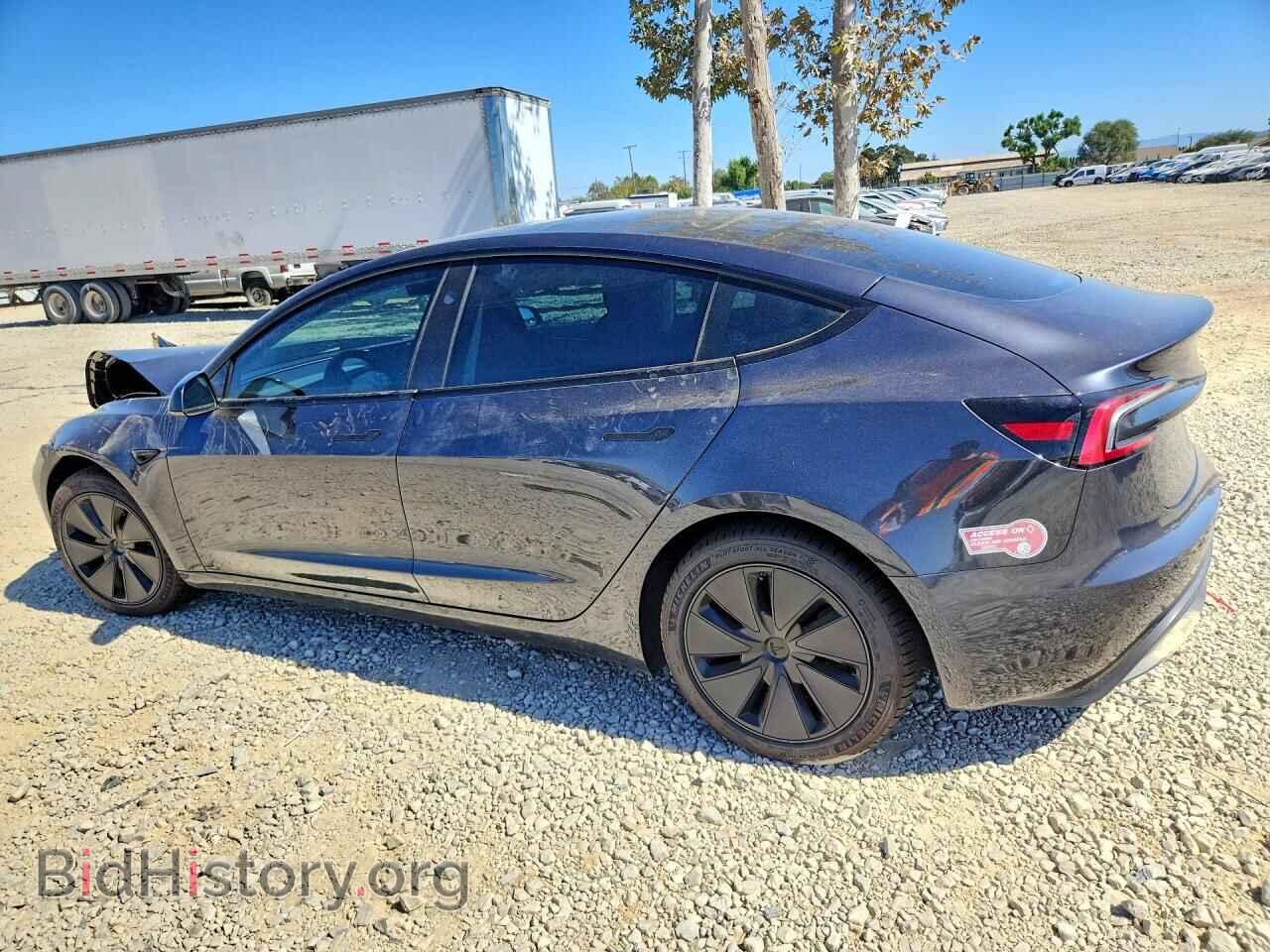 2024 TESLA MODEL 3 - VIN: 5YJ3E1EB0RF746476 - Фото 2