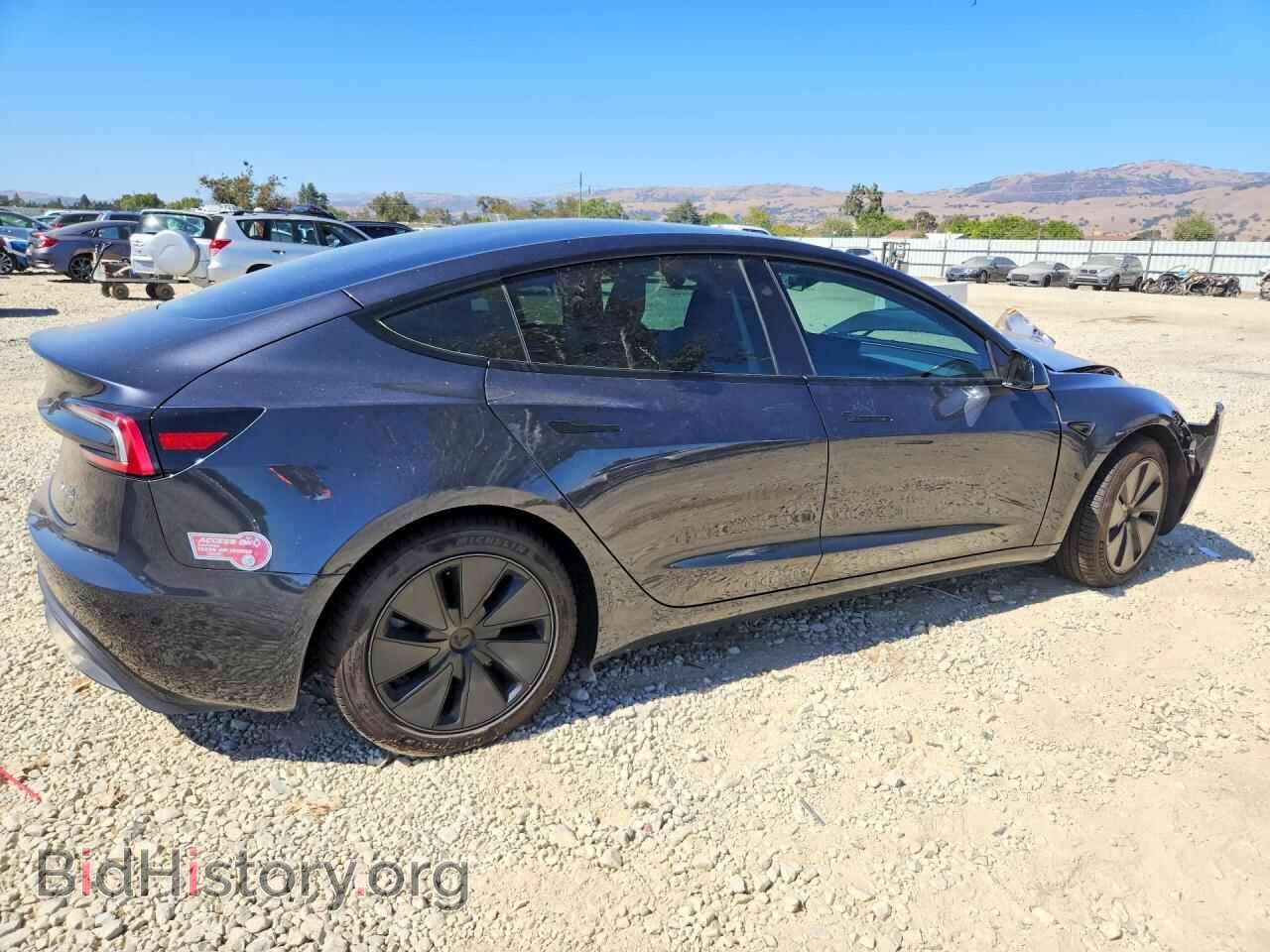 2024 TESLA MODEL 3 - VIN: 5YJ3E1EB0RF746476 - Фото 3