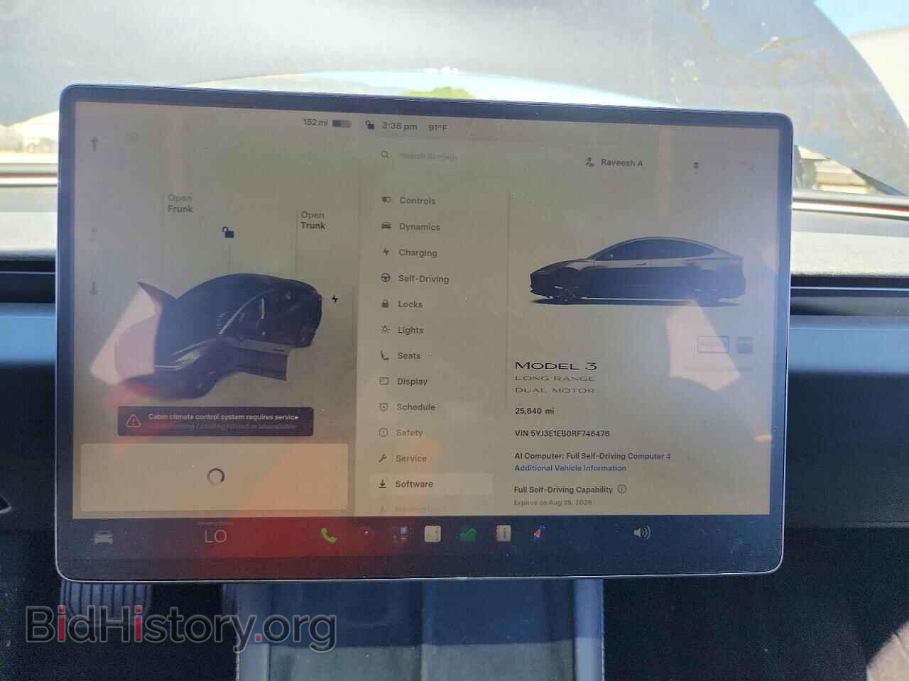 2024 TESLA MODEL 3 - VIN: 5YJ3E1EB0RF746476 - Фото 9