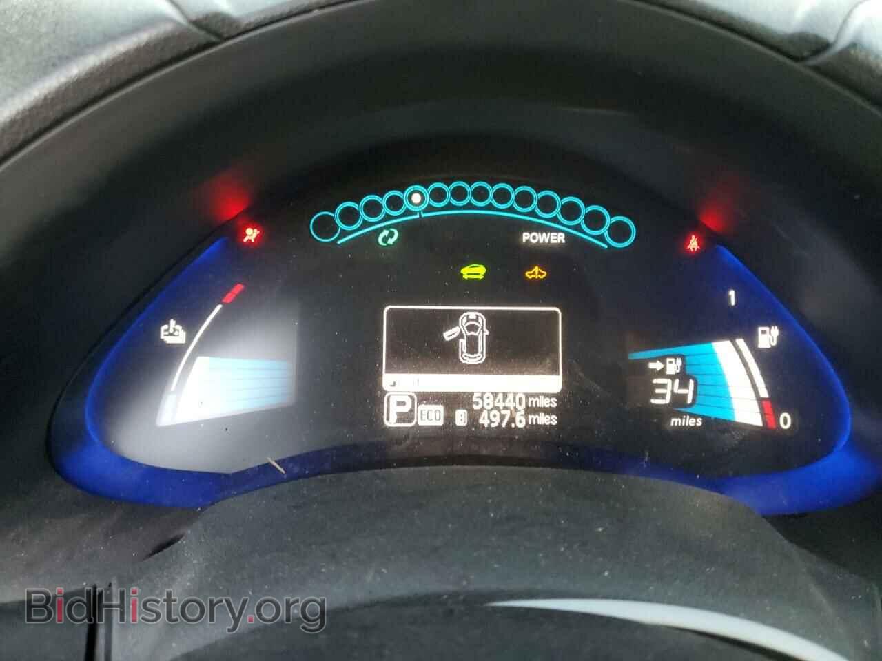 2013 NISSAN LEAF - VIN: 1N4AZ0CP0DC406129 - Фото 8