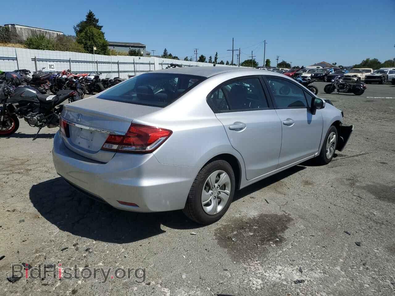 2014 HONDA CIVIC - VIN: 2HGFB2F54EH517468 - Фото 3