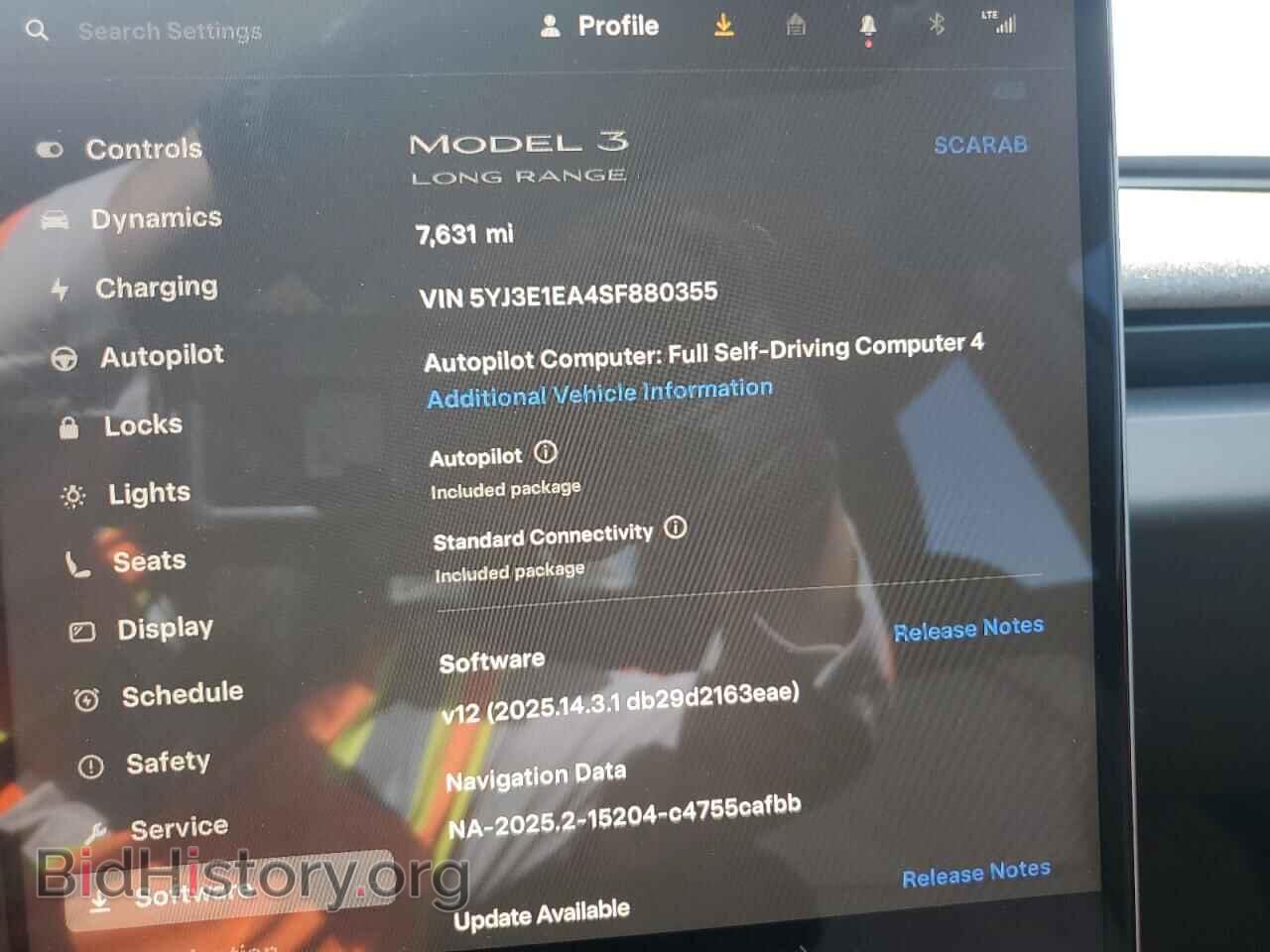 2025 TESLA MODEL 3 - VIN: 5YJ3E1EA4SF880355 - Фото 9