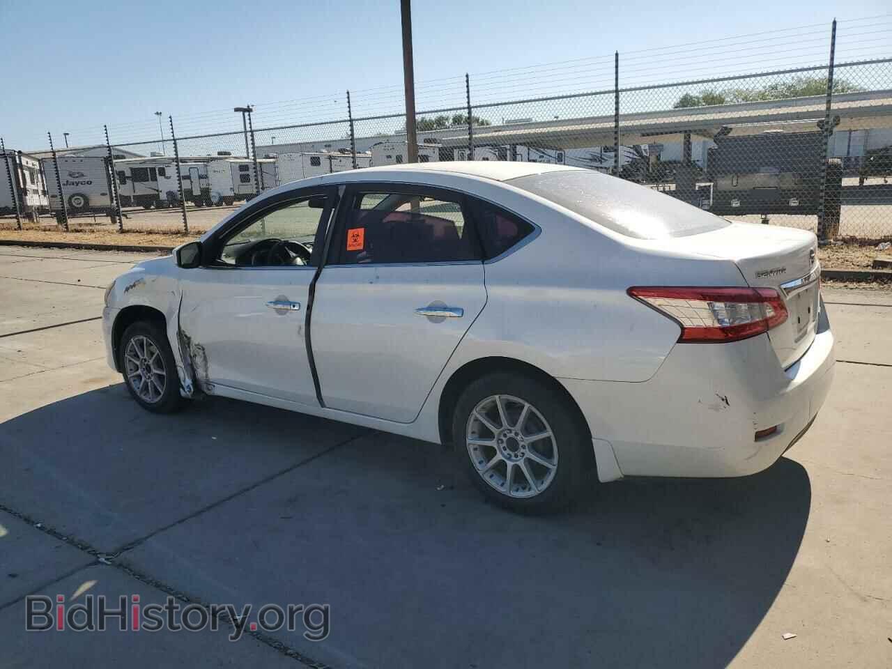 2014 NISSAN SENTRA - VIN: 3N1AB7AP1EL637009 - Фото 2