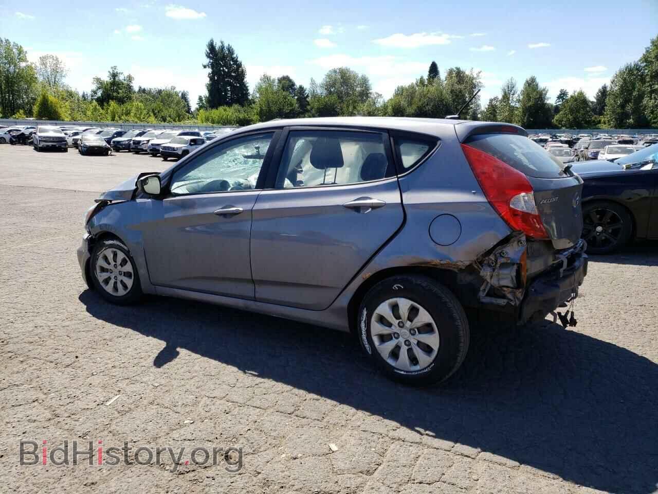 2016 HYUNDAI ACCENT - VIN: KMHCT5AE4GU262081 - Фото 2