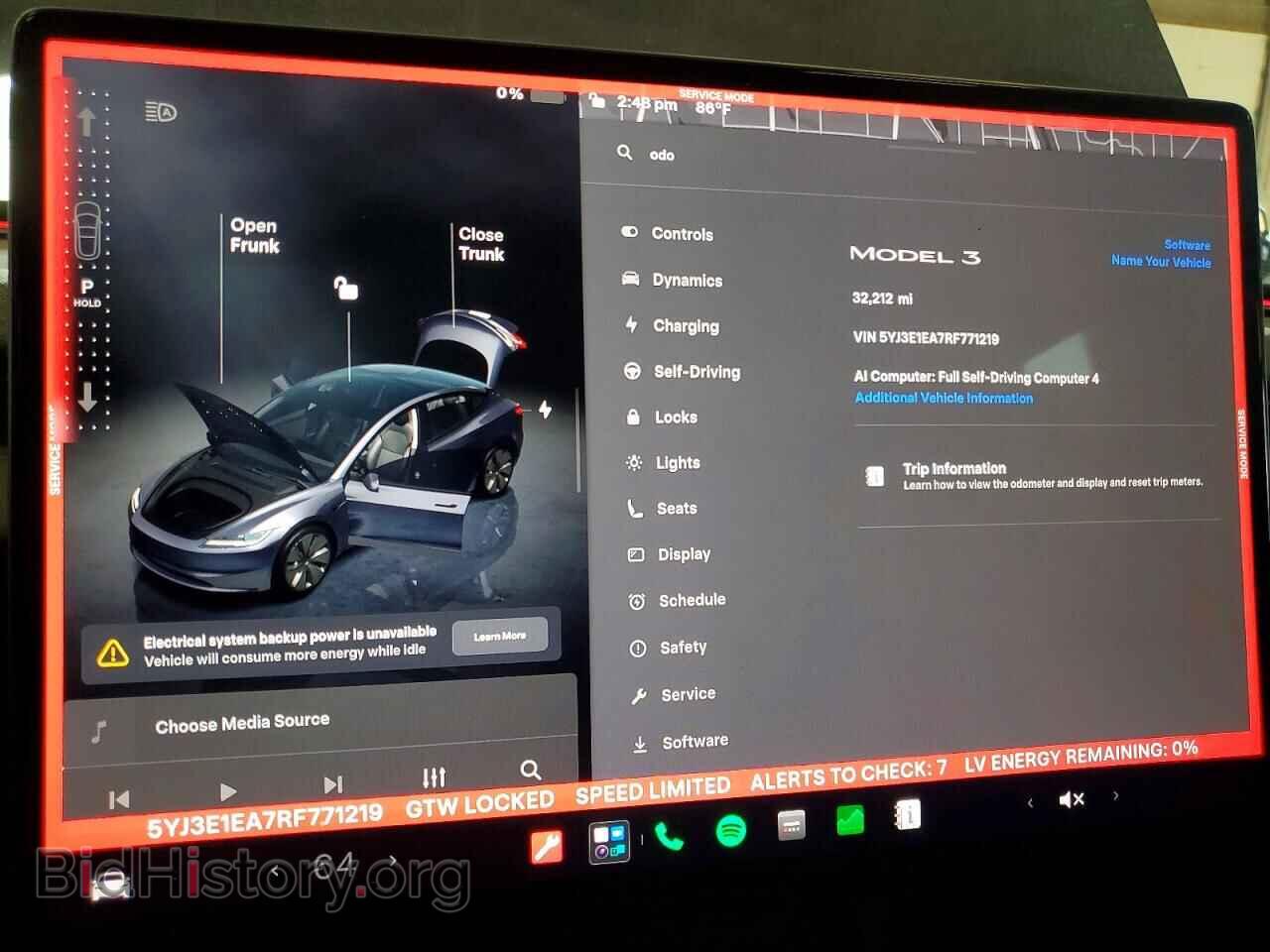 2024 TESLA MODEL 3 - VIN: 5YJ3E1EA7RF771219 - Фото 9