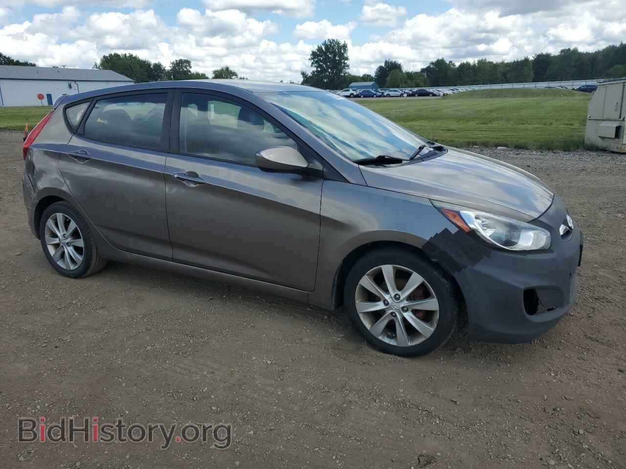 2012 HYUNDAI ACCENT - VIN: KMHCU5AE7CU054395 - Фото 4