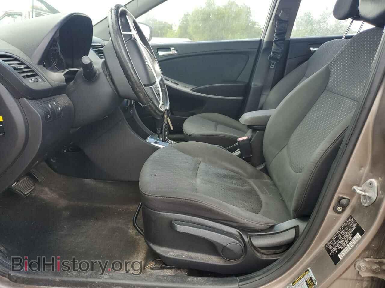 2012 HYUNDAI ACCENT - VIN: KMHCU5AE7CU054395 - Фото 7