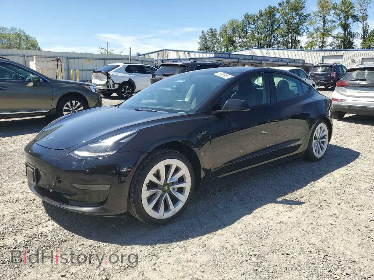 Фотография 5YJ3E1EA2NF304669 - TESLA MODEL 3 2022