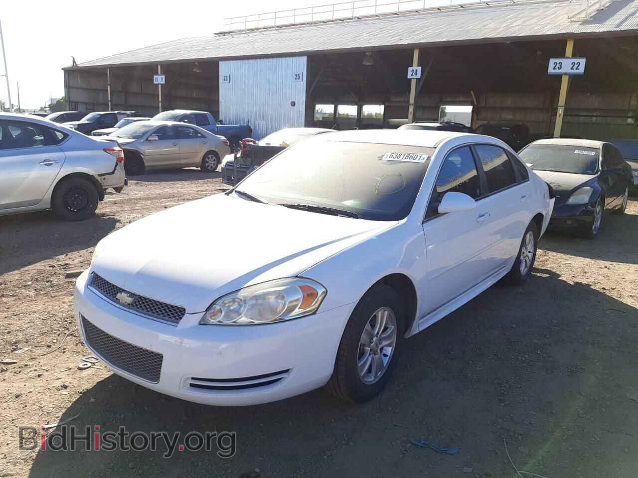 2013 CHEVROLET IMPALA - VIN: 2G1WF5E37D1214852 - Фото 2