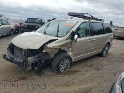 2014 Chrysler MINIVAN Touring L, beige — VIN 2C4RC1CG7ER133977, Copart