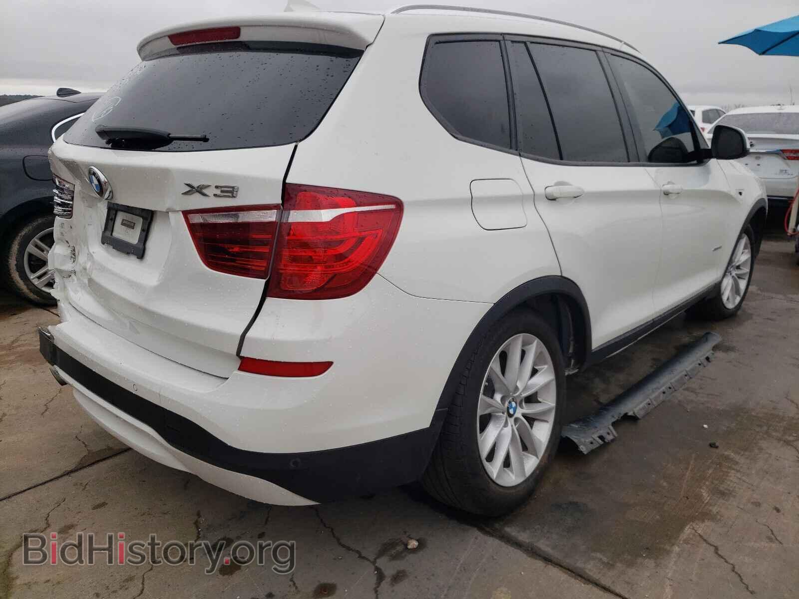 2017 BMW X3 - VIN: 5UXWZ7C34H0X40806 - Фото 4