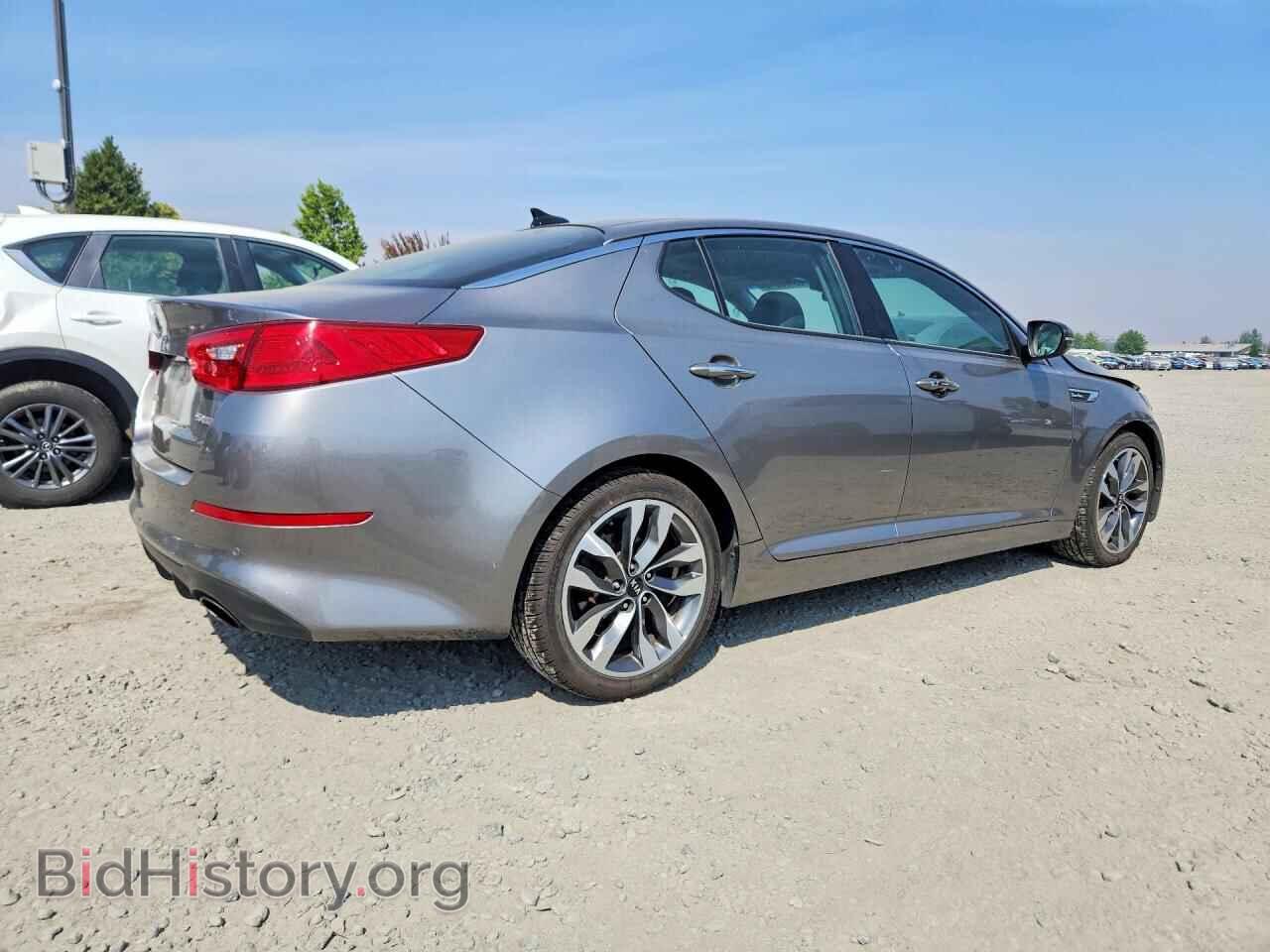 2015 KIA OPTIMA - VIN: 5XXGR4A63FG483943 - Фото 3
