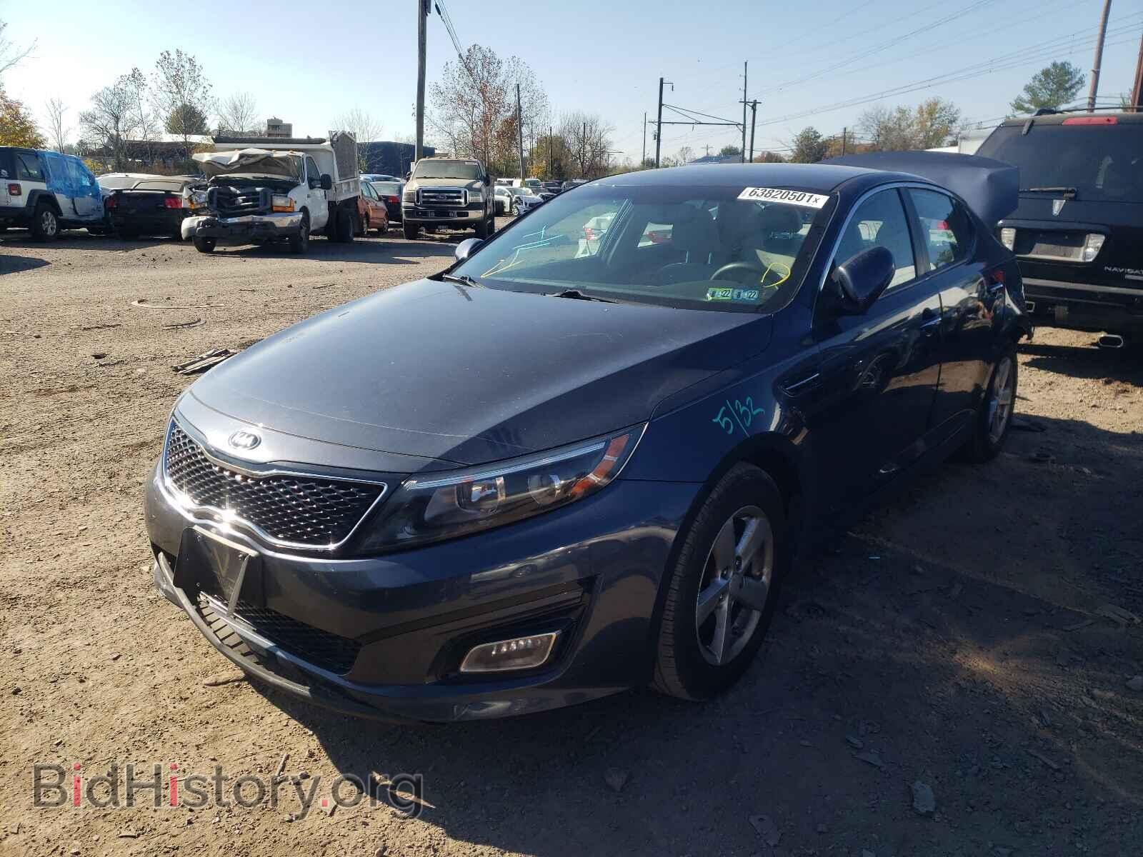 2015 KIA OPTIMA - VIN: KNAGM4A72F5544062 - Фото 2