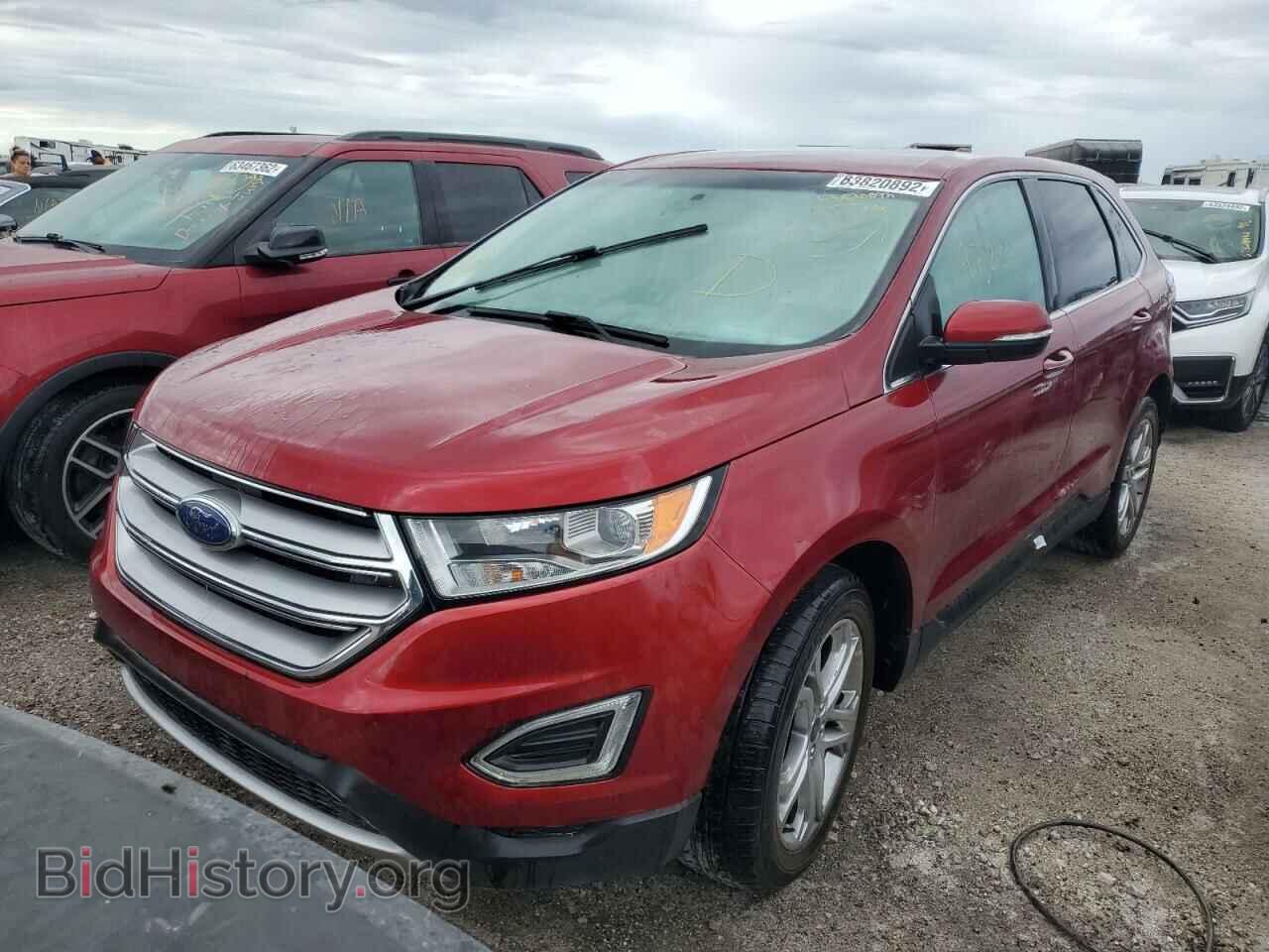 2015 FORD EDGE - VIN: 2FMTK3K94FBB43606 - Photo 2