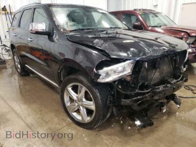 2012 Dodge DURANGO Durango CI, черный — VIN 1C4RDJEG3CC322304, Copart
