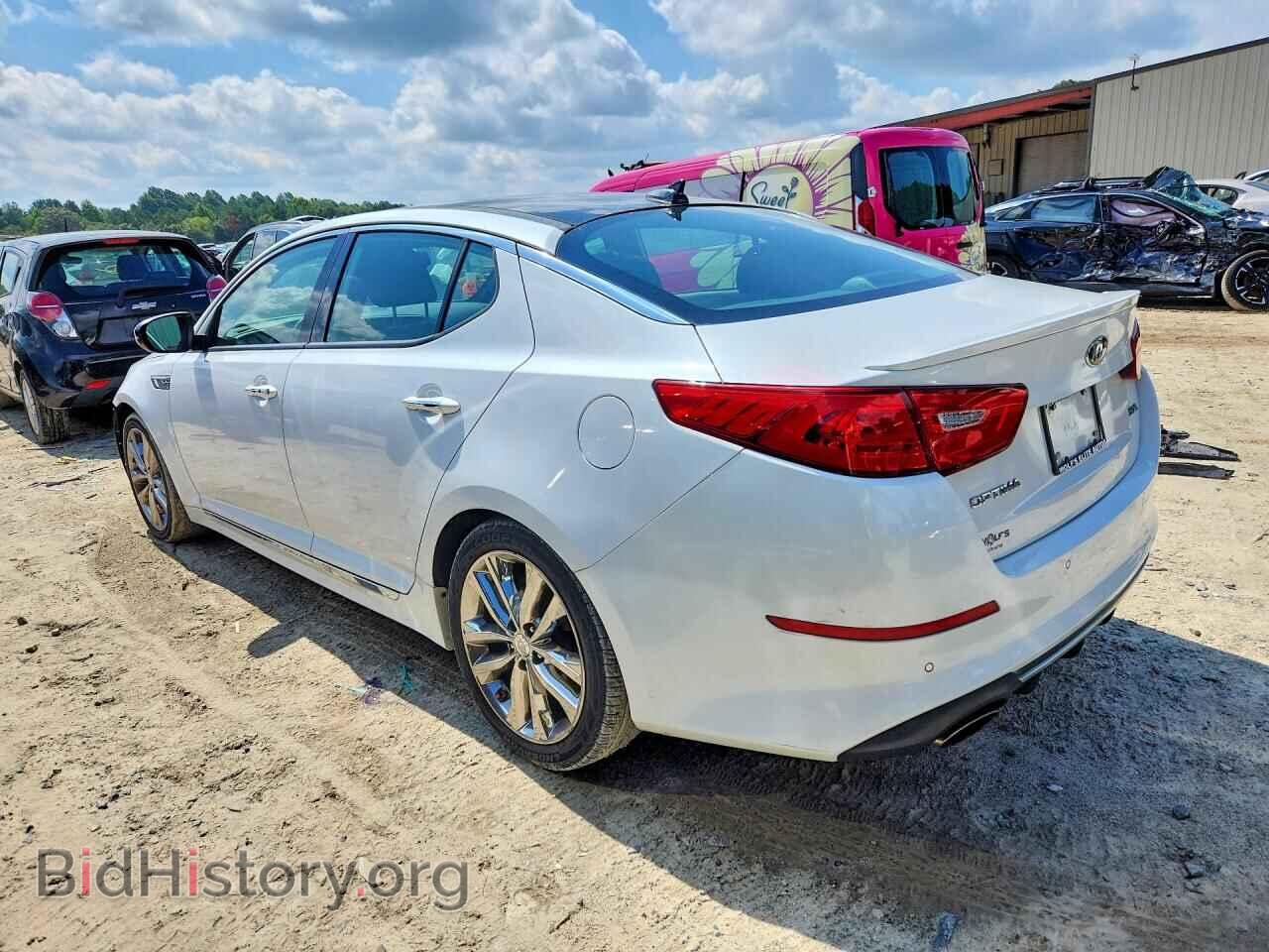 2015 KIA OPTIMA - VIN: 5XXGR4A67FG443963 - Фото 2
