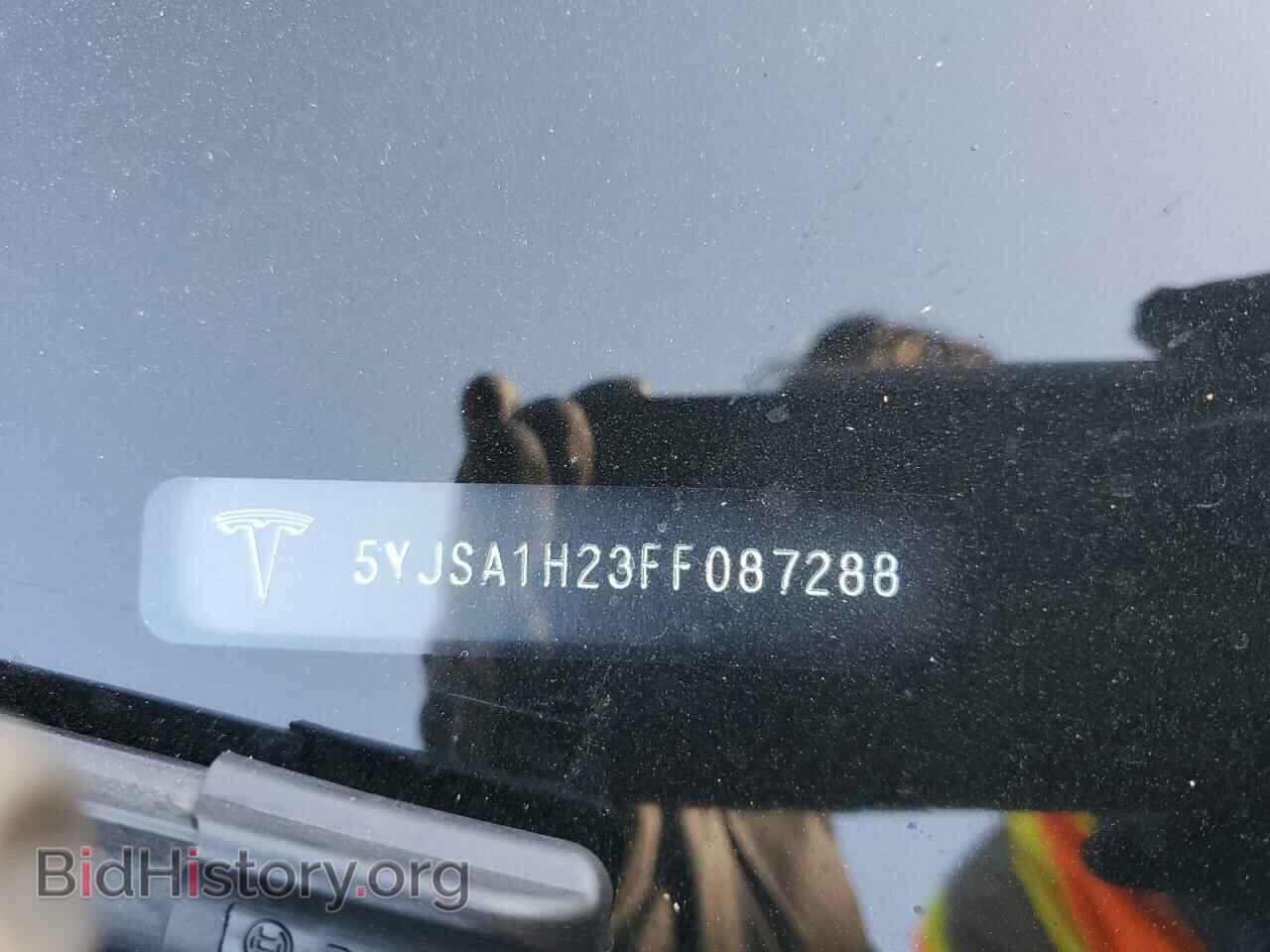 2015 TESLA MODEL S - VIN: 5YJSA1H23FF087288 - Фото 12
