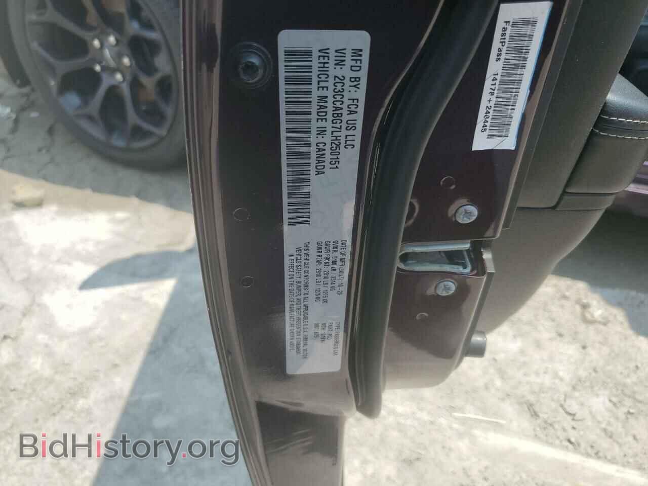 2020 CHRYSLER 300 - VIN: 2C3CCABG7LH250151 - Фото 12