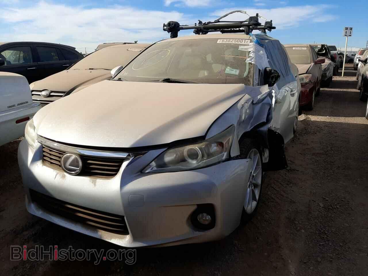 2012 LEXUS CT 200 - VIN: JTHKD5BH2C2082320 - Фото 2
