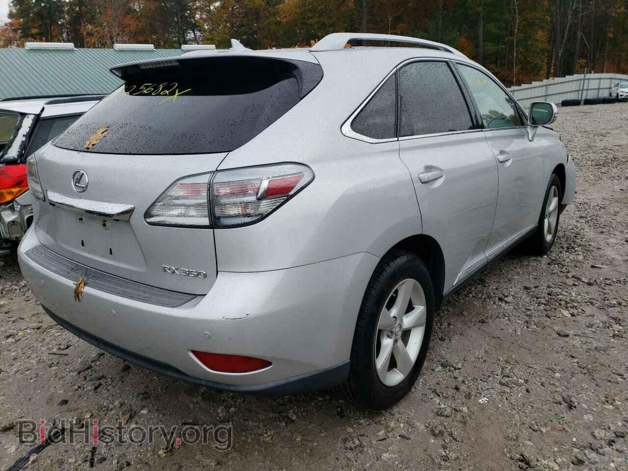 2012 LEXUS RX350 - VIN: 2T2BK1BA6CC149632 - Фото 4