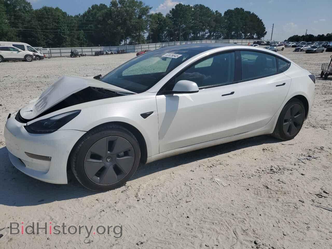 Photo 5YJ3E1EB0NF256372 - TESLA MODEL 3 2022