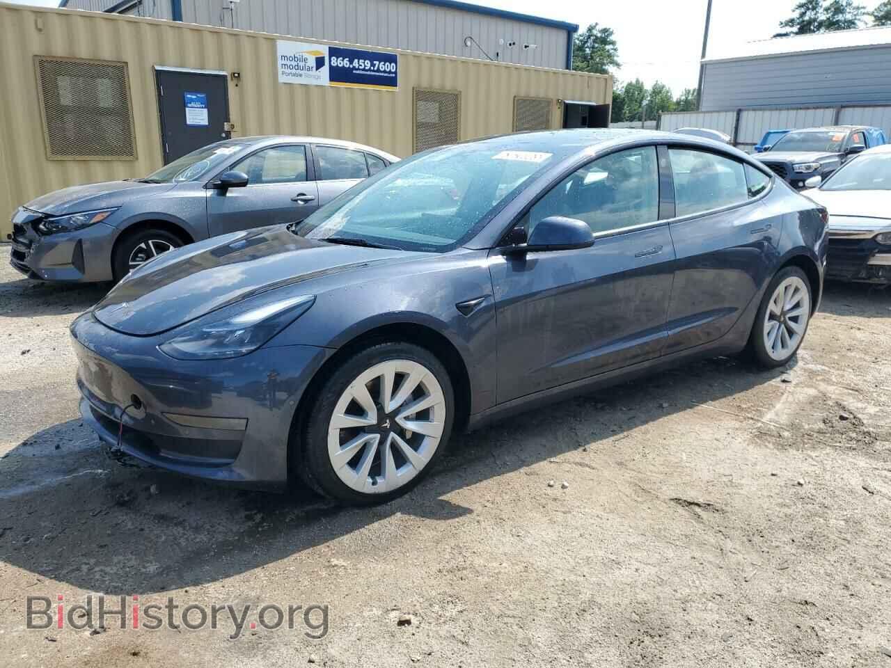 Фотография 5YJ3E1EA6NF368570 - TESLA MODEL 3 2022