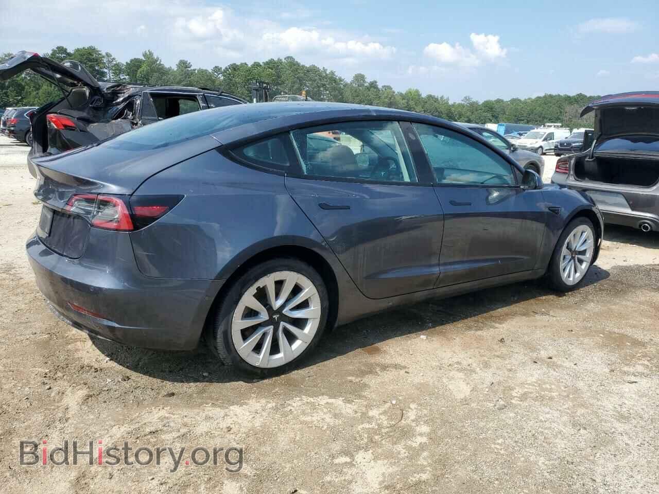 2022 TESLA MODEL 3 - VIN: 5YJ3E1EA6NF368570 - Фото 3