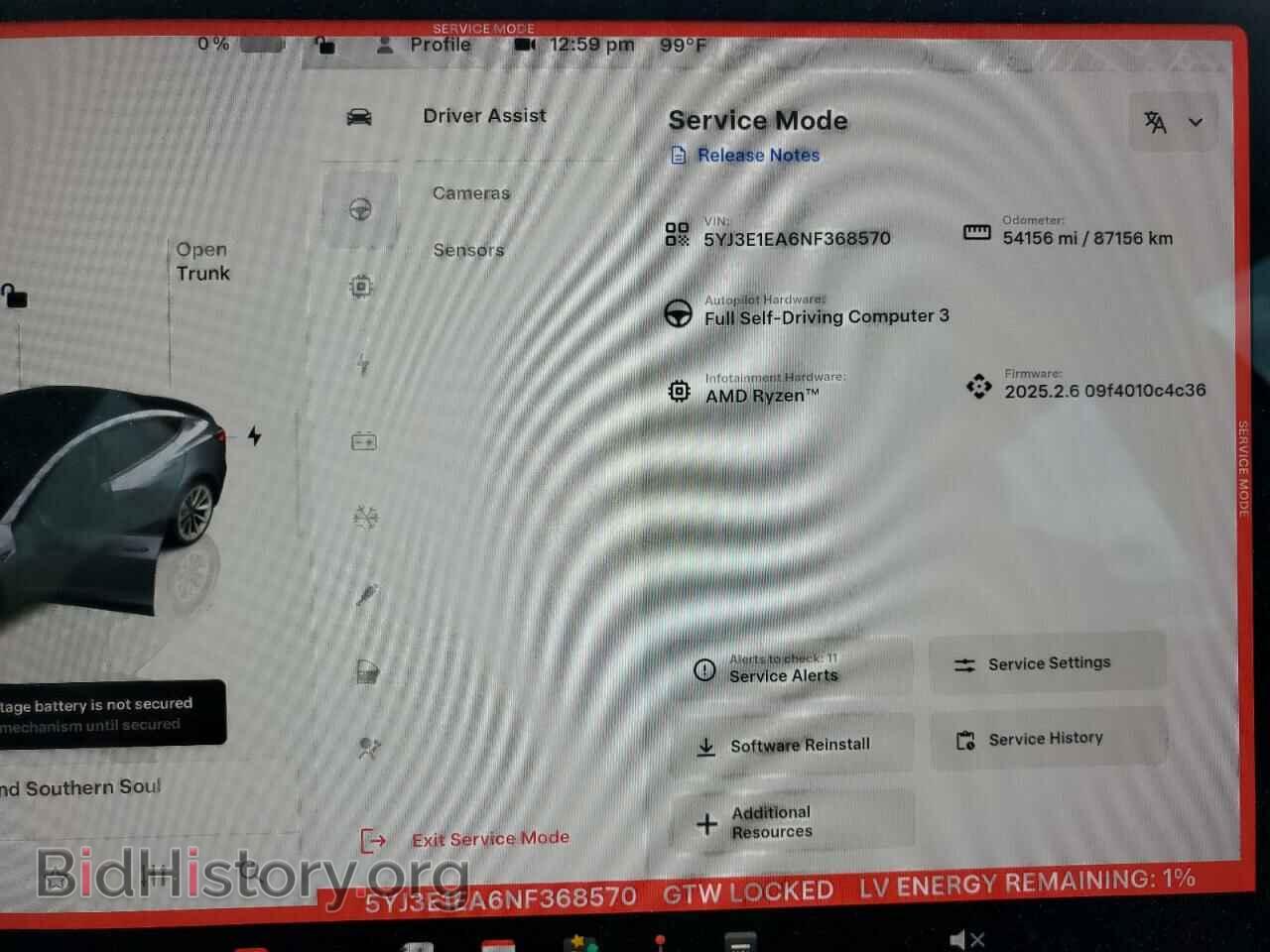 2022 TESLA MODEL 3 - VIN: 5YJ3E1EA6NF368570 - Фото 9