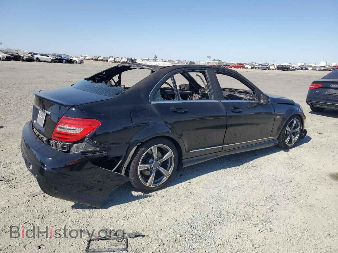 2012 MERCEDES-BENZ C-CLASS - VIN: WDDGF4HB1CR224541 - Фото 3