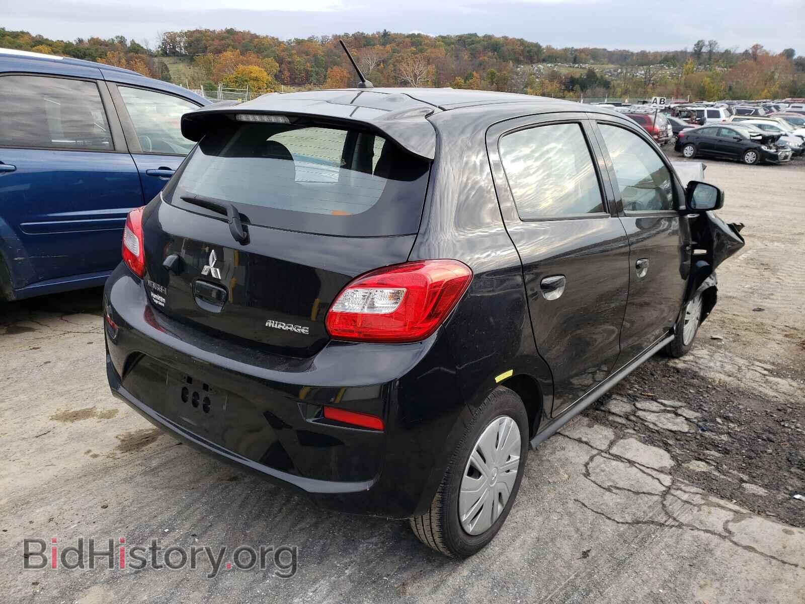 2019 MITSUBISHI MIRAGE - VIN: ML32A3HJ9KH014801 - Фото 4