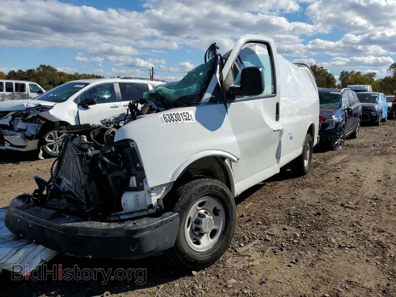 2013 CHEVROLET EXPRESS - VIN: 1GCWGFCA6D1131365 - Фото 2