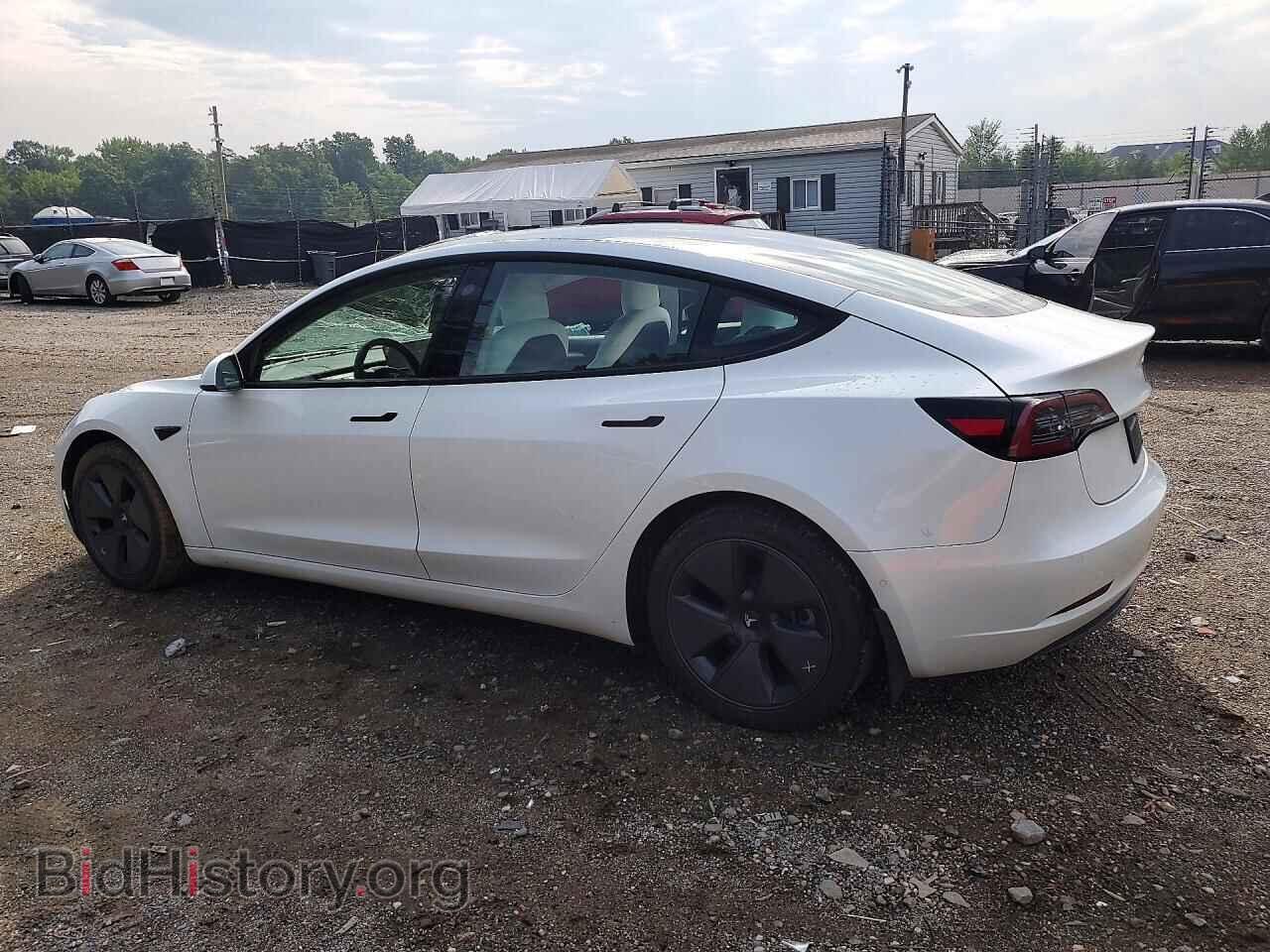 2022 TESLA MODEL 3 - VIN: 5YJ3E1EA8NF255039 - Фото 2