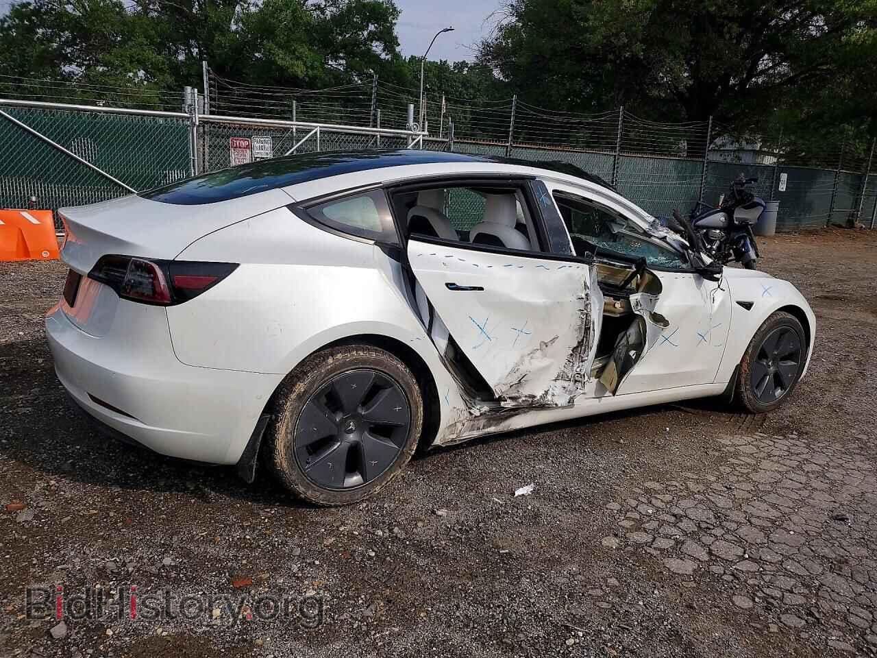 2022 TESLA MODEL 3 - VIN: 5YJ3E1EA8NF255039 - Фото 3