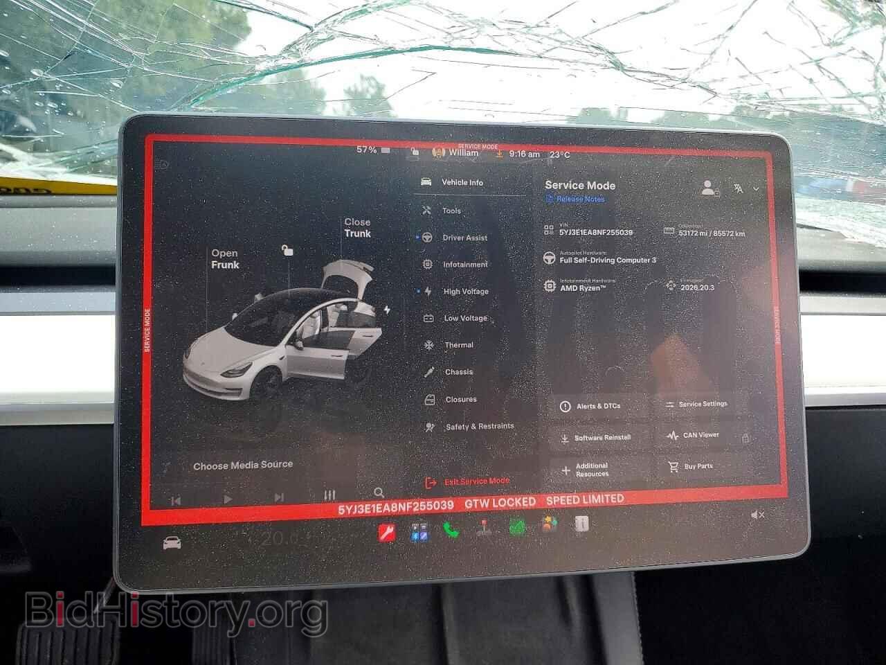 2022 TESLA MODEL 3 - VIN: 5YJ3E1EA8NF255039 - Фото 9