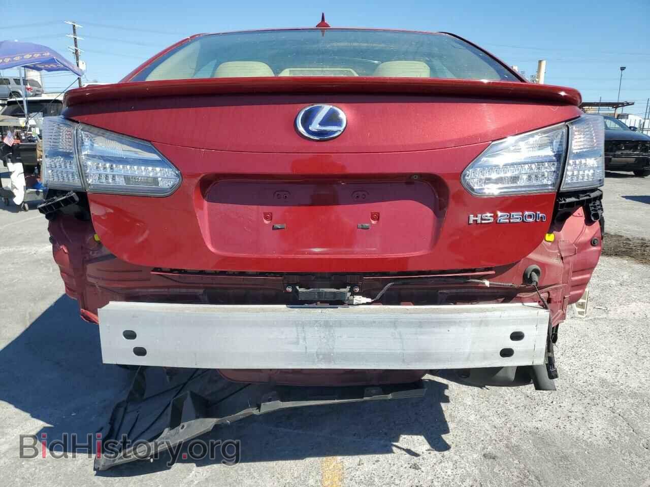 2011 LEXUS HS - VIN: JTHBB1BA2B2046207 - Photo 6
