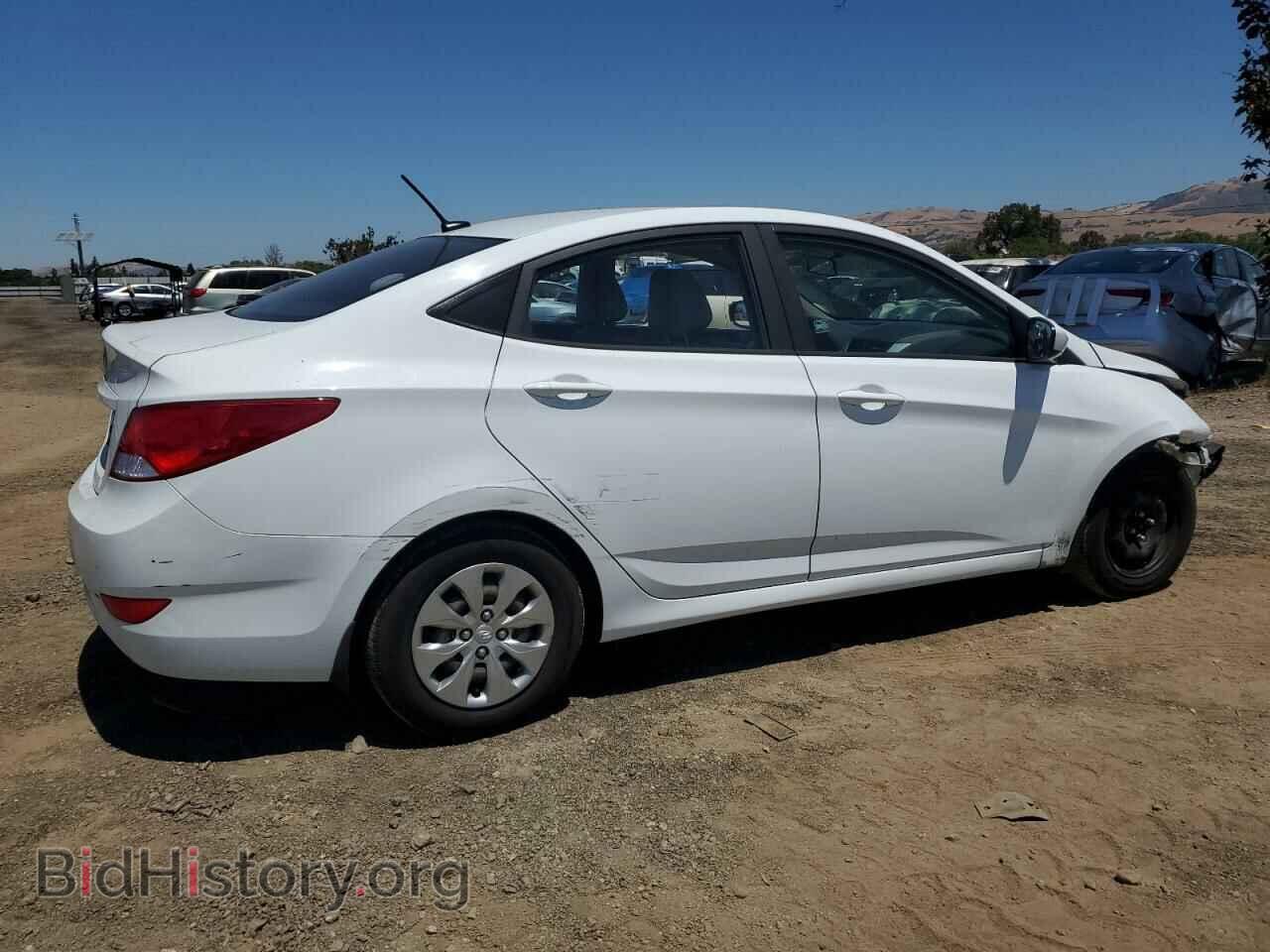 2016 HYUNDAI ACCENT - VIN: KMHCT4AE6GU092400 - Фото 3