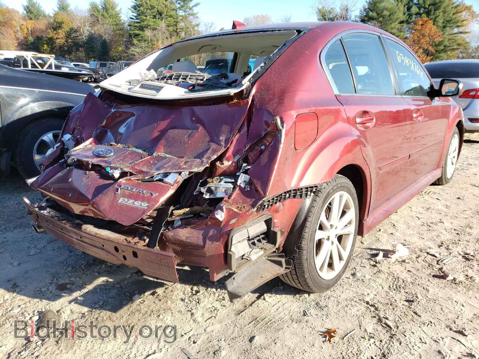 2014 SUBARU LEGACY - VIN: 4S3BMBD6XE3021175 - Фото 4