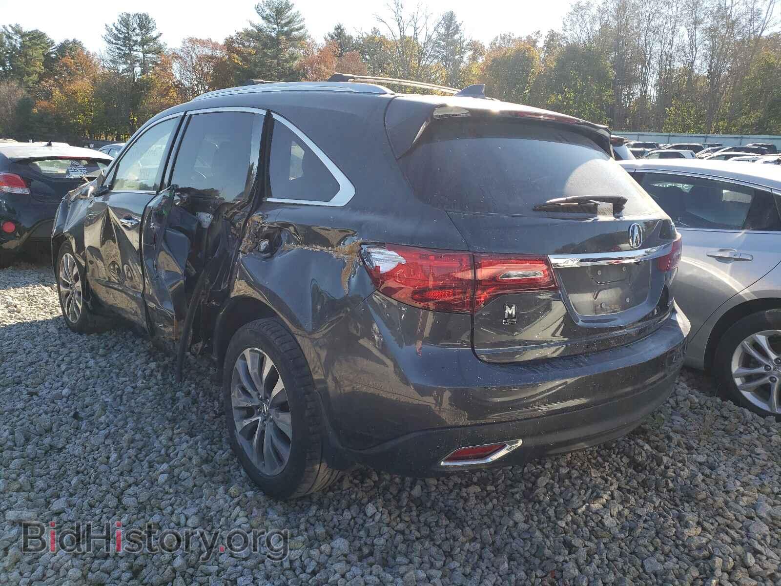 2014 ACURA MDX - VIN: 5FRYD4H66EB017965 - Фото 3