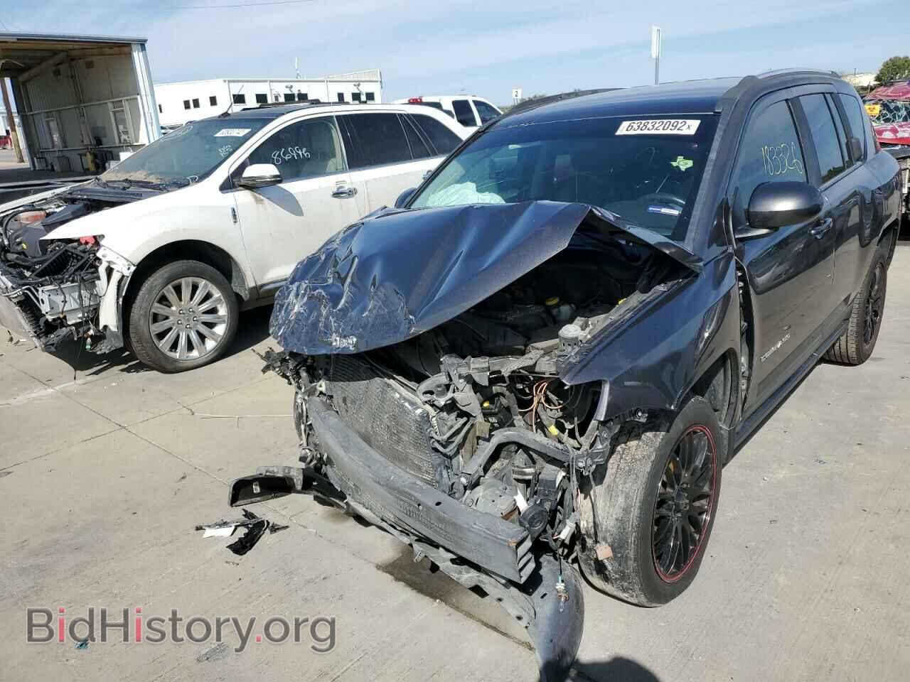 2014 JEEP COMPASS - VIN: 1C4NJDEB7ED759801 - Фото 2