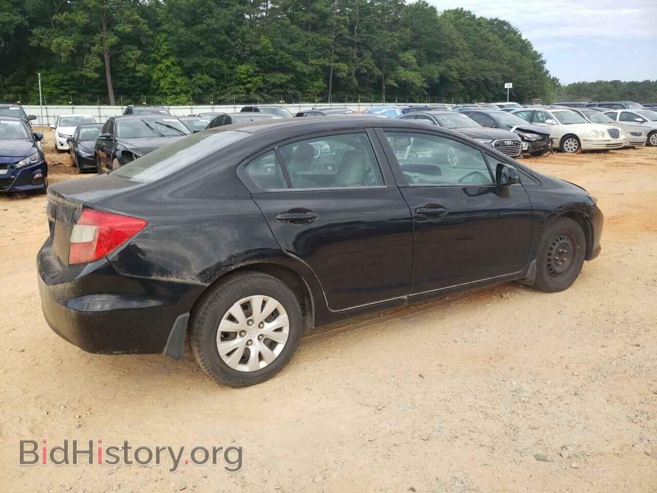2012 HONDA CIVIC - VIN: 19XFB2F51CE110215 - Фото 3
