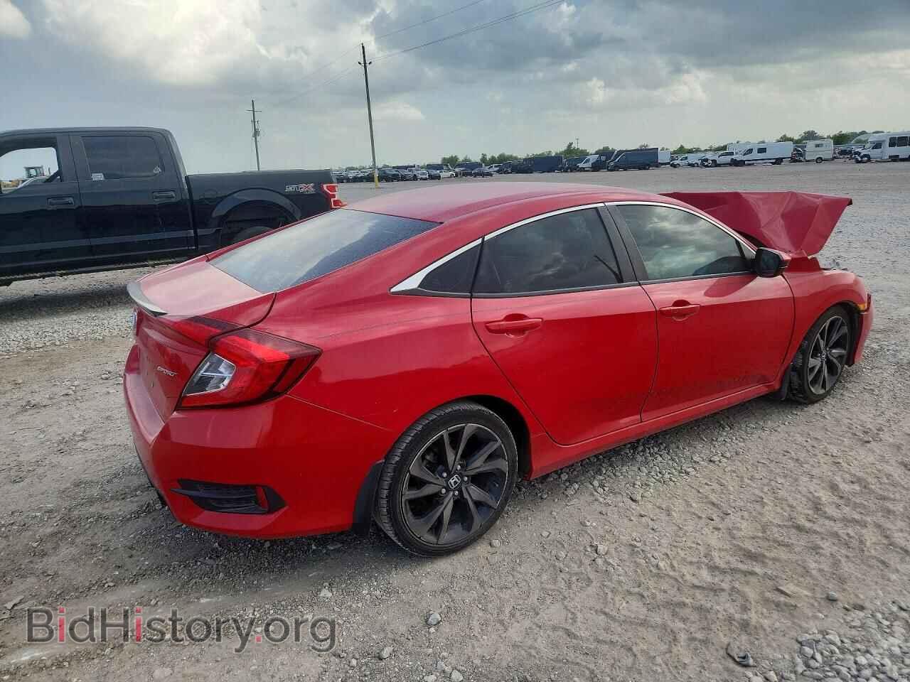 2019 HONDA CIVIC - VIN: 2HGFC2F82KH512241 - Фото 3