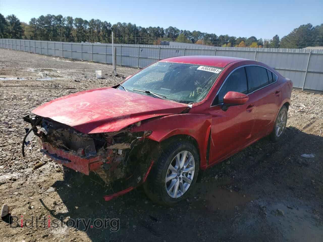2016 MAZDA 6 - VIN: JM1GJ1U52G1426901 - Фото 2