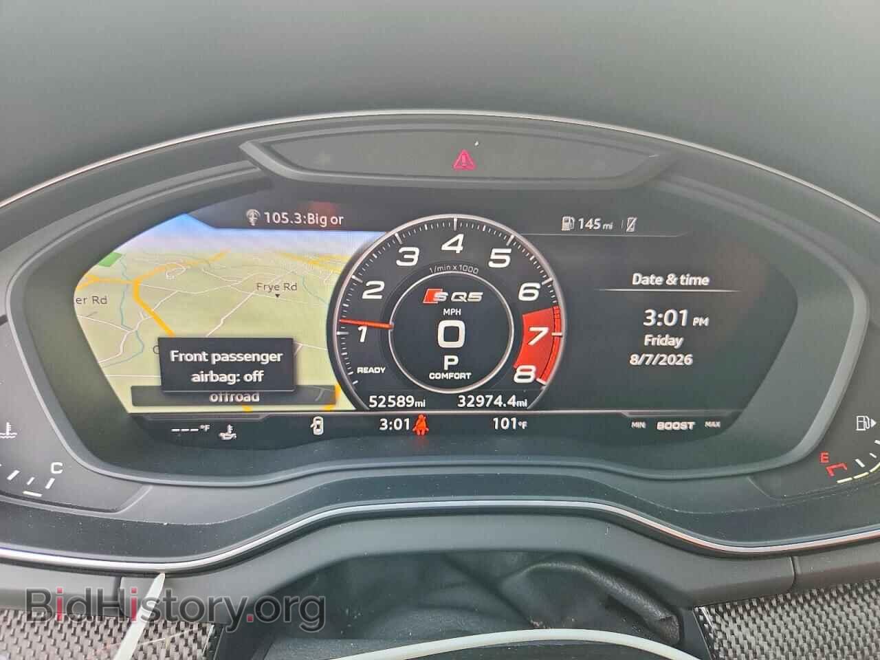 2019 AUDI SQ5 - VIN: WA1B4AFY6K2040360 - Фото 9
