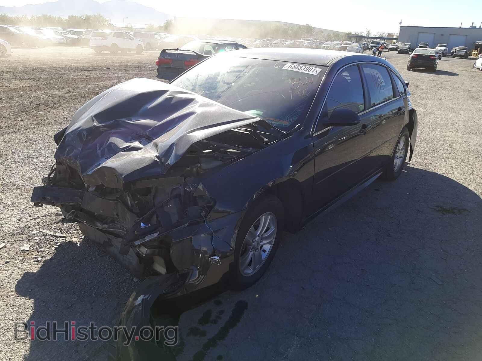 2012 CHEVROLET IMPALA - VIN: 2G1WF5E33C1228262 - Фото 2