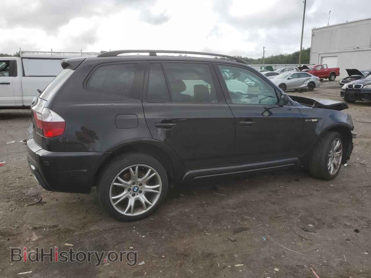 2007 BMW X3 - VIN: WBXPC93457WF16764 - Фото 3