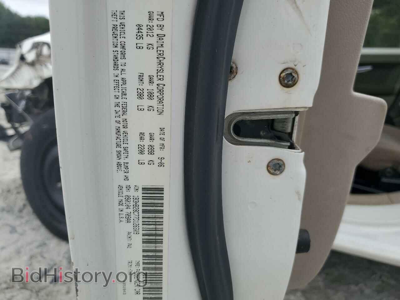 2007 DODGE CALIBER - VIN: 1B3HB28C77D126609 - Фото 12