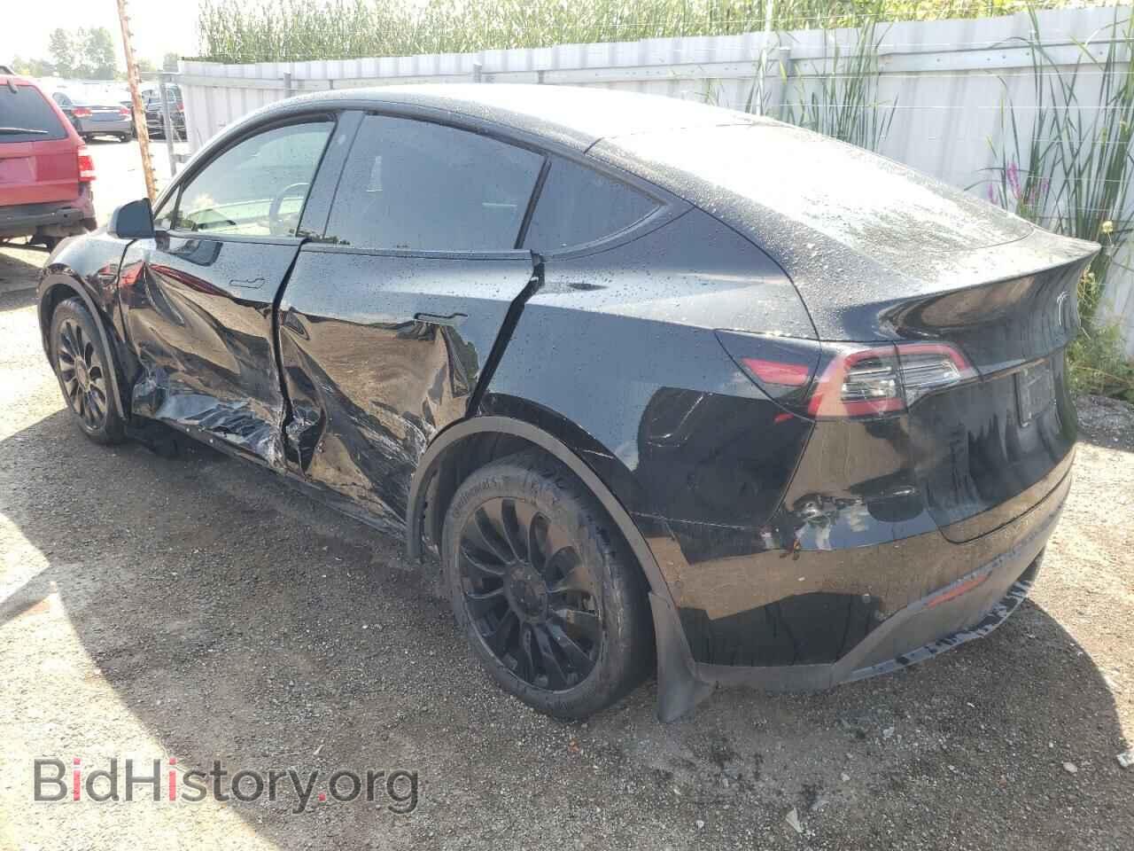 2021 TESLA MODEL Y - VIN: 5YJYGDEE1MF249831 - Фото 2