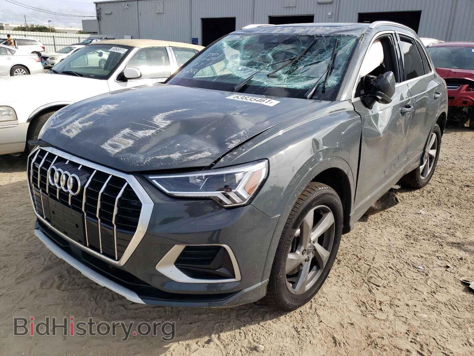 2020 AUDI Q3 - VIN: WA1BECF32L1105242 - Фото 2